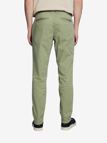 ESPRIT Regular Chino Pants in Green