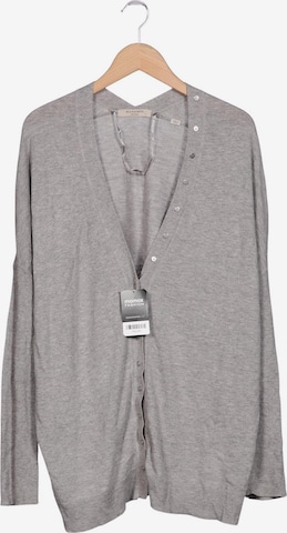 AllSaints Strickjacke M in Grau: Vorderseite