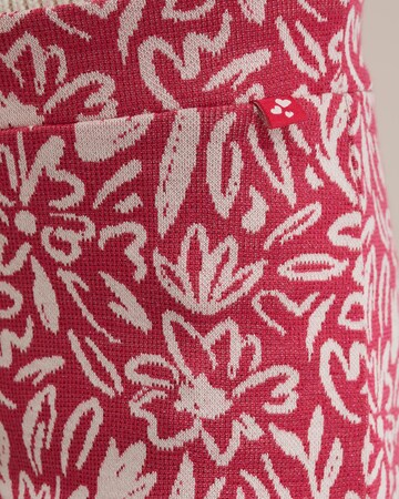 WE Fashion Flared Hose in Pink