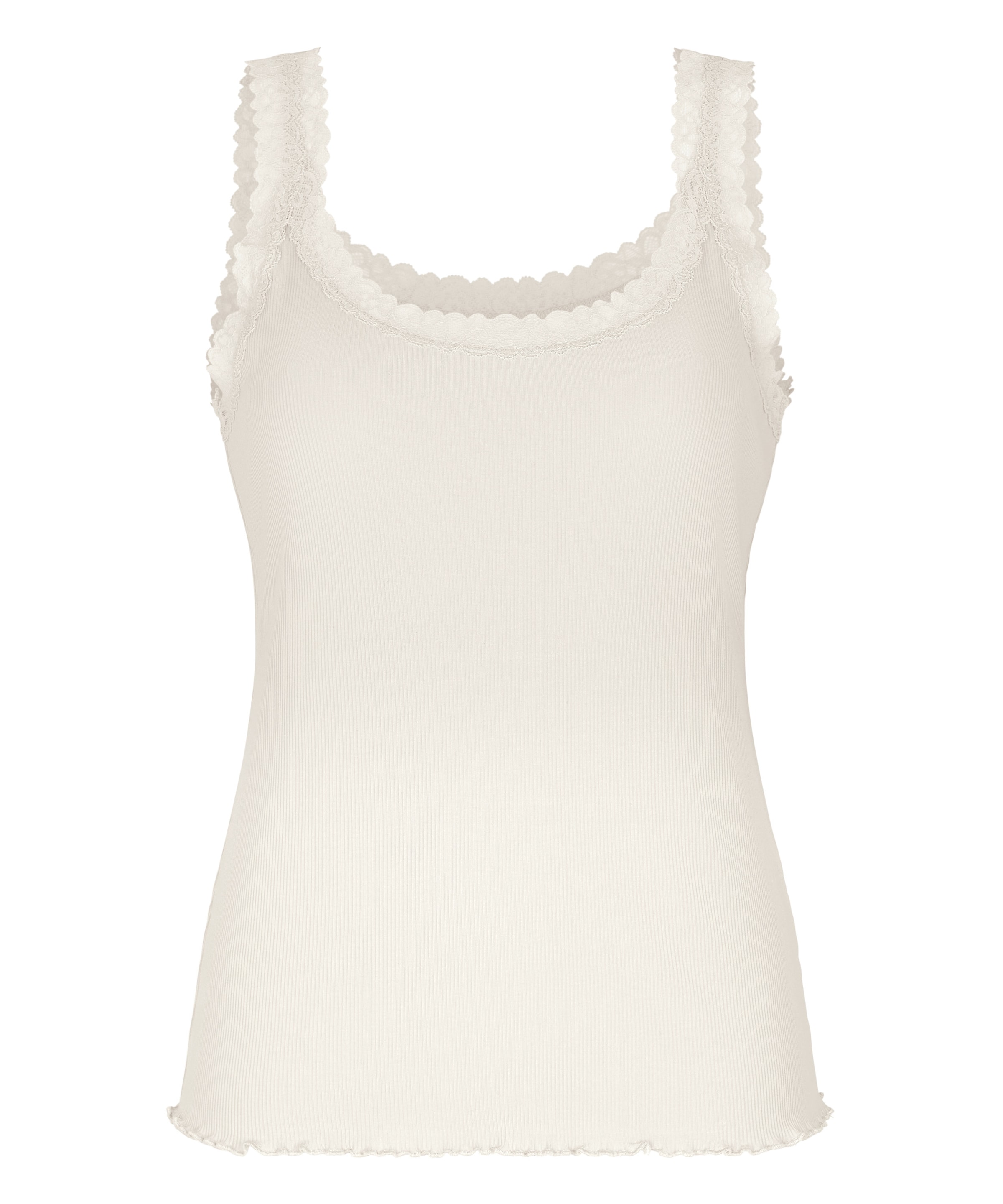 Hunkemöller Onderhemd in de kleur Wit, Productweergave