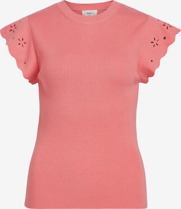 Pull-over 'REYNARD' OBJECT en rose : devant