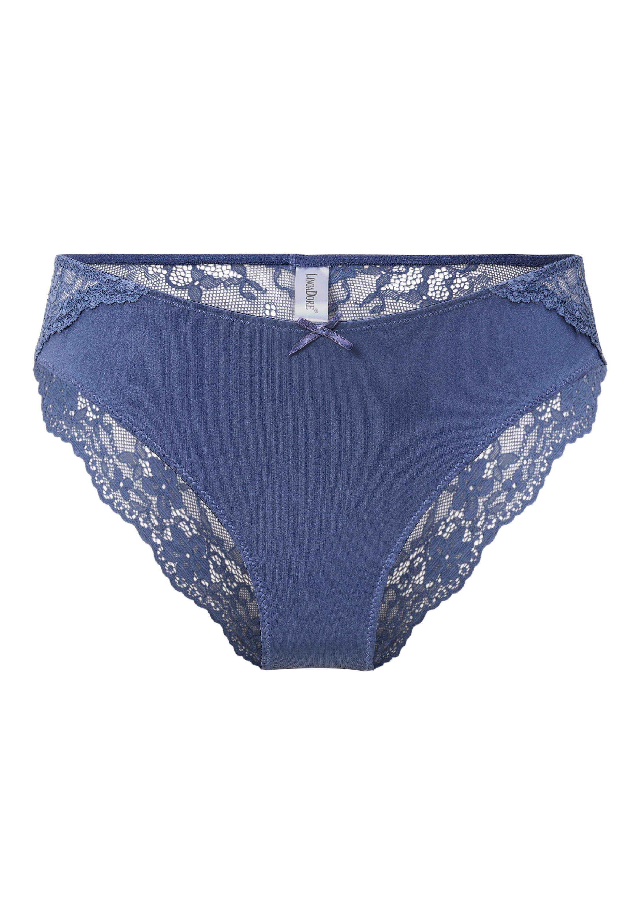 Slip di LingaDore in blu: frontale