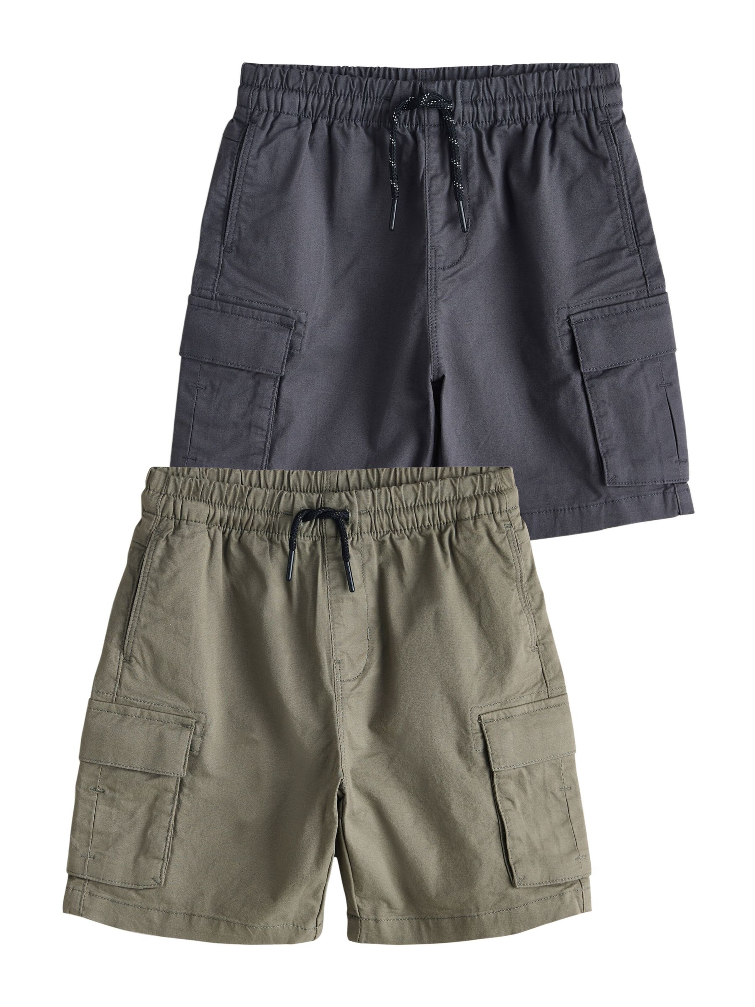 Next Loosefit Broek in Grijs: voorkant