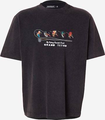 Abercrombie & Fitch Shirt 'COUNTRYSIDE' in Black: front