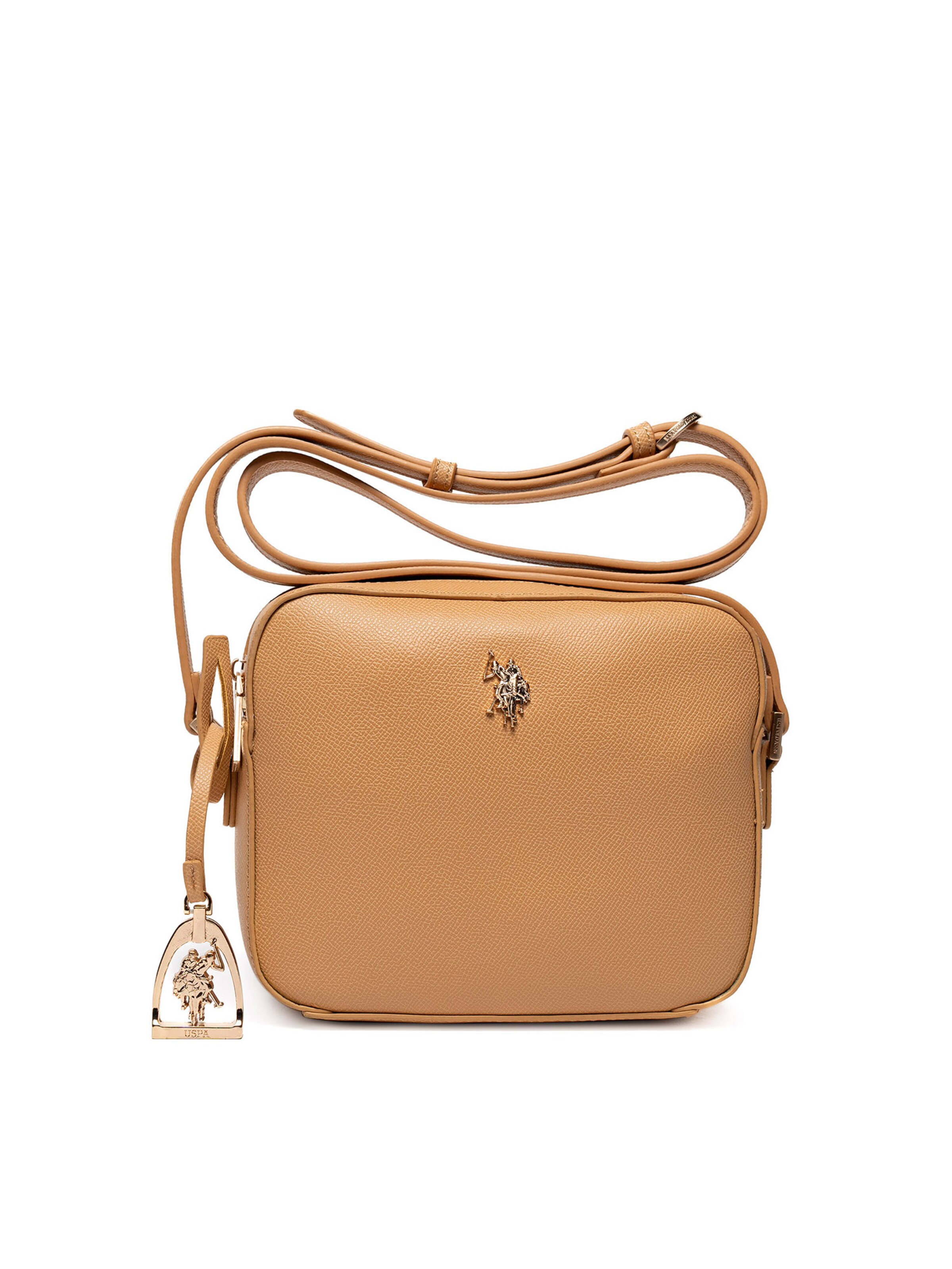 U.S. POLO ASSN. Schoudertas in Bruin