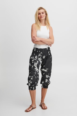 PULZ Jeans Tapered Harem Pants 'Jill' in Black