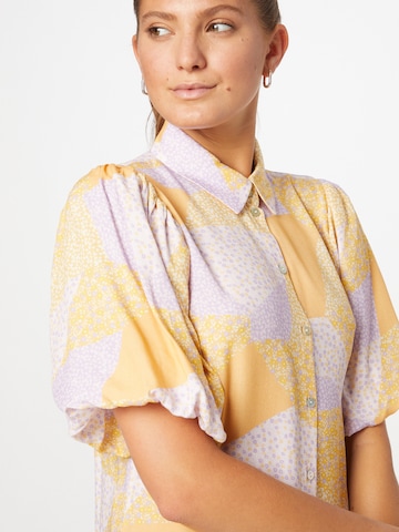 Moves Shirt dress 'Jinna' in Yellow