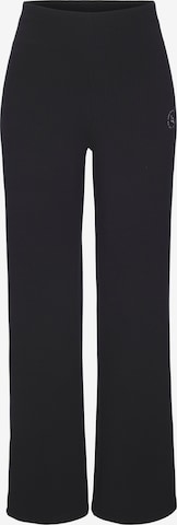 LASCANA ACTIVE Alt laienev Spordipüksid, värv hall: eest vaates