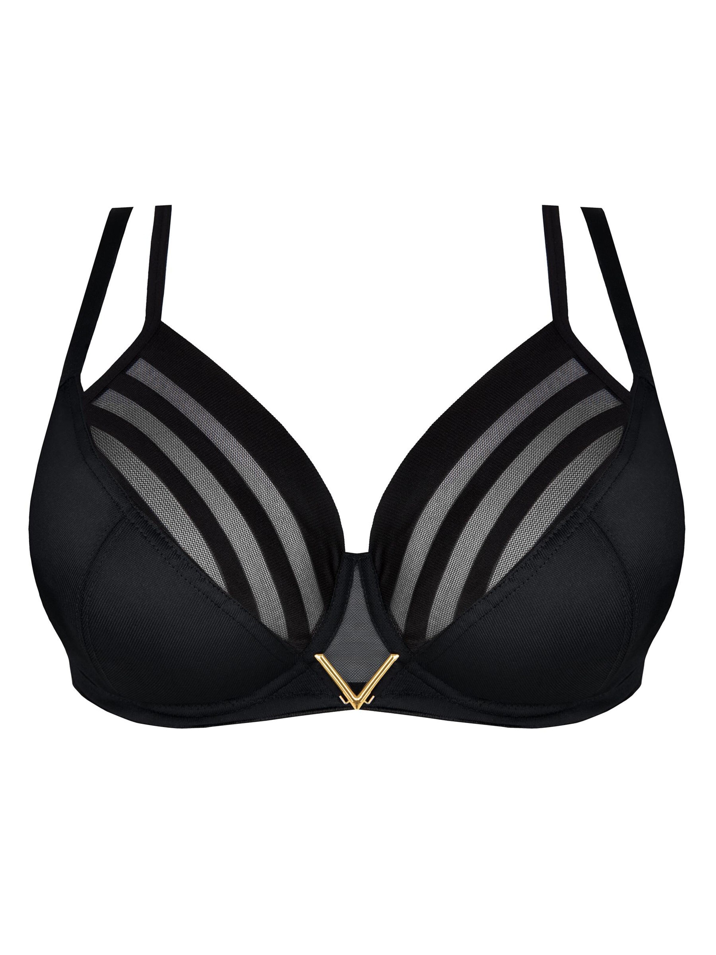 Gorsenia T-shirt Bra 'K810 Yoko' in Black: front