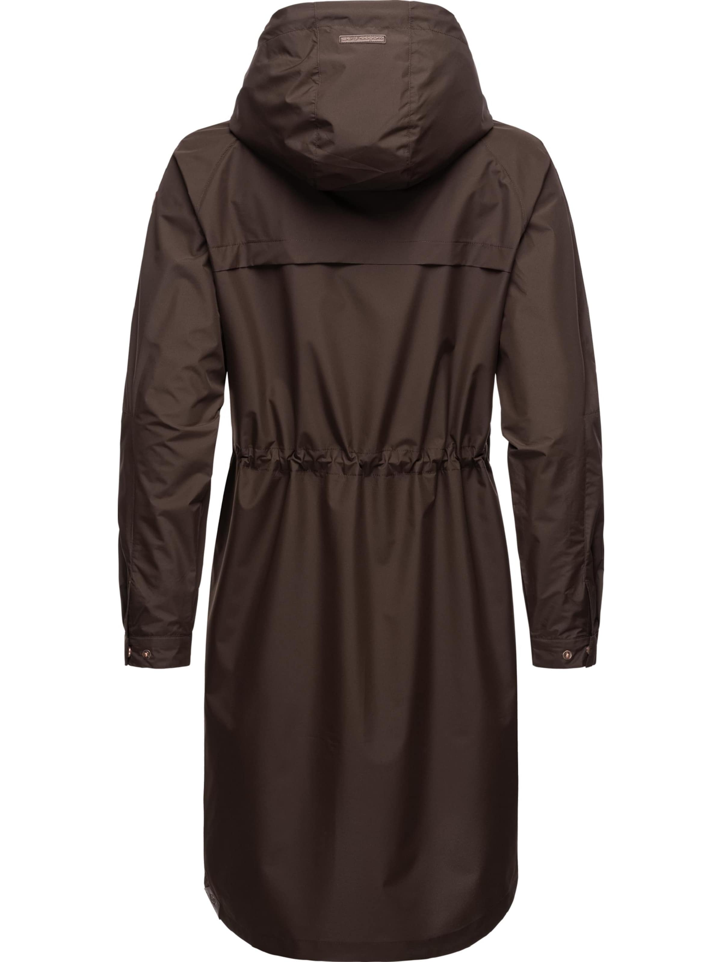 Ragwear Funkční kabát 'Belinka' – hnědá