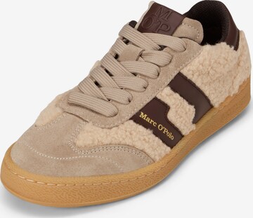 Baskets basses 'Court' Marc O'Polo en beige : devant
