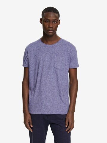T-Shirt ESPRIT en violet : devant