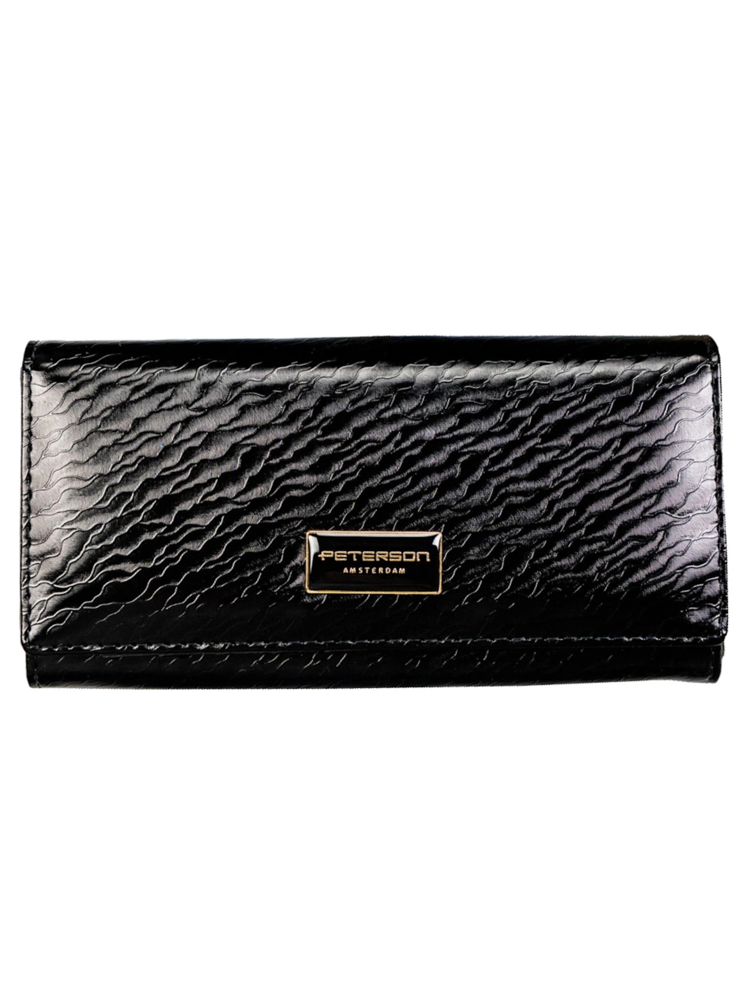Tomshop24-7 Wallet 'Peterson Viola RFID' in Black: front