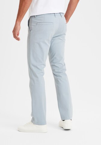 H.I.S Regular Chinohose in Blau