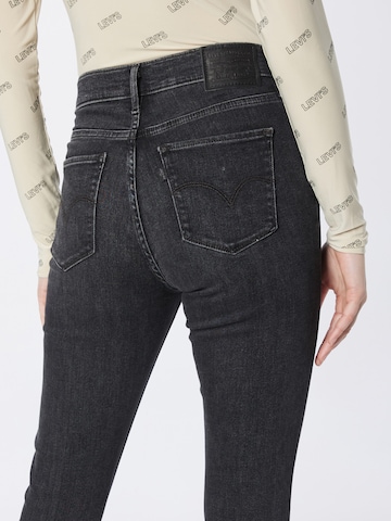 LEVI'S ®Skinny Traperice '720 Hirise Super Skinny' - crna boja