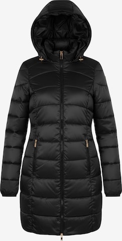 Yes Zee Winterjacke 'Piumino' in Schwarz: Vorderseite