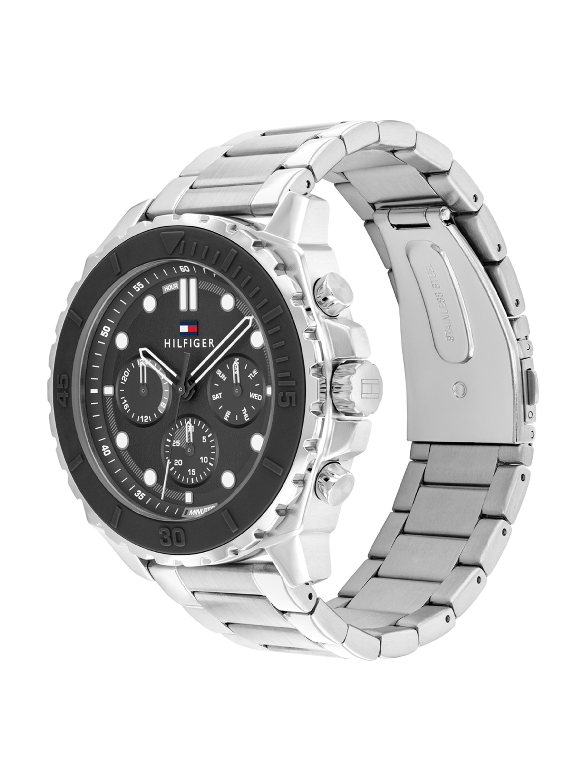 TOMMY HILFIGER Аналогов часовник 'MORGAN' в сребърно