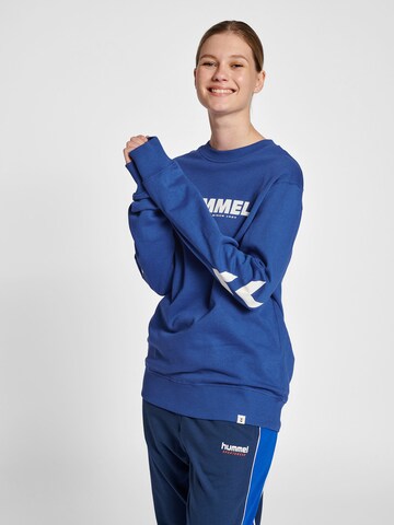 Sweat-shirt 'Legacy' Hummel en bleu