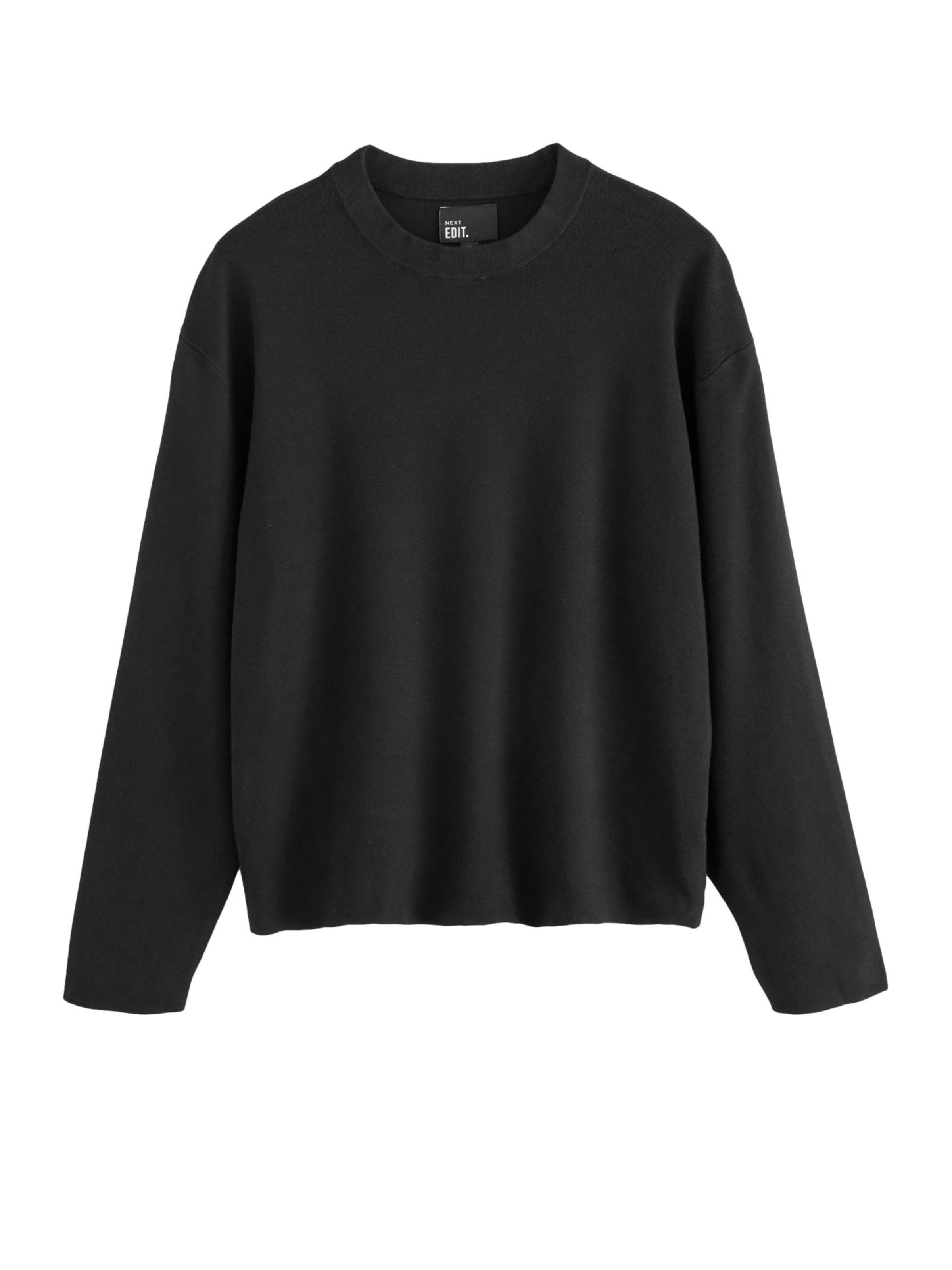 Pulover de la Next pe negru: față