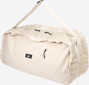 Sac de sport ADIDAS SPORTSWEAR en beige : devant