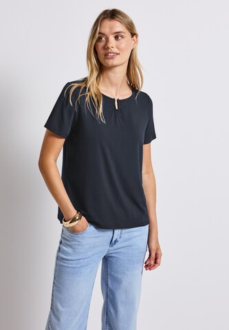 STREET ONE Shirt in Blau: Vorderseite