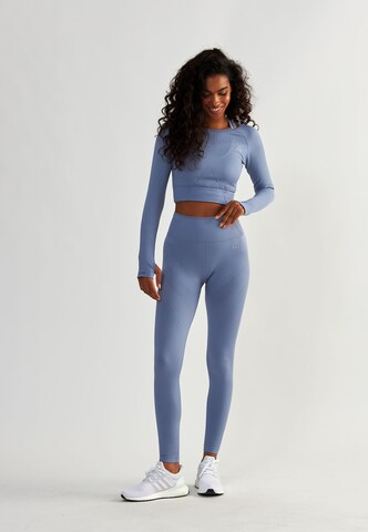 BeShaped Skinny Tight 'Femme Force' in Blau