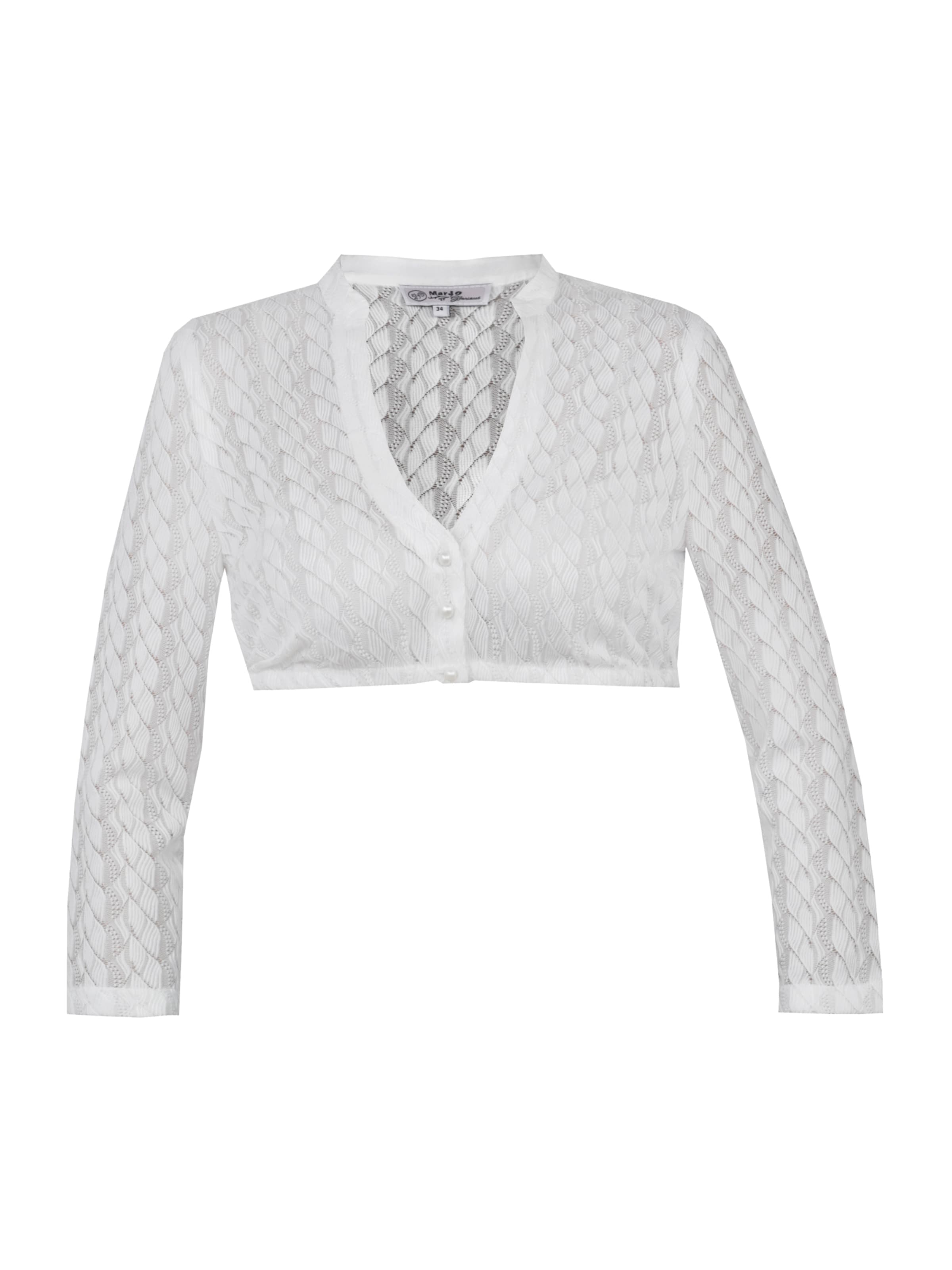 MARJO - Blusa tradicional 'GY-10-Aresing' em branco: frente
