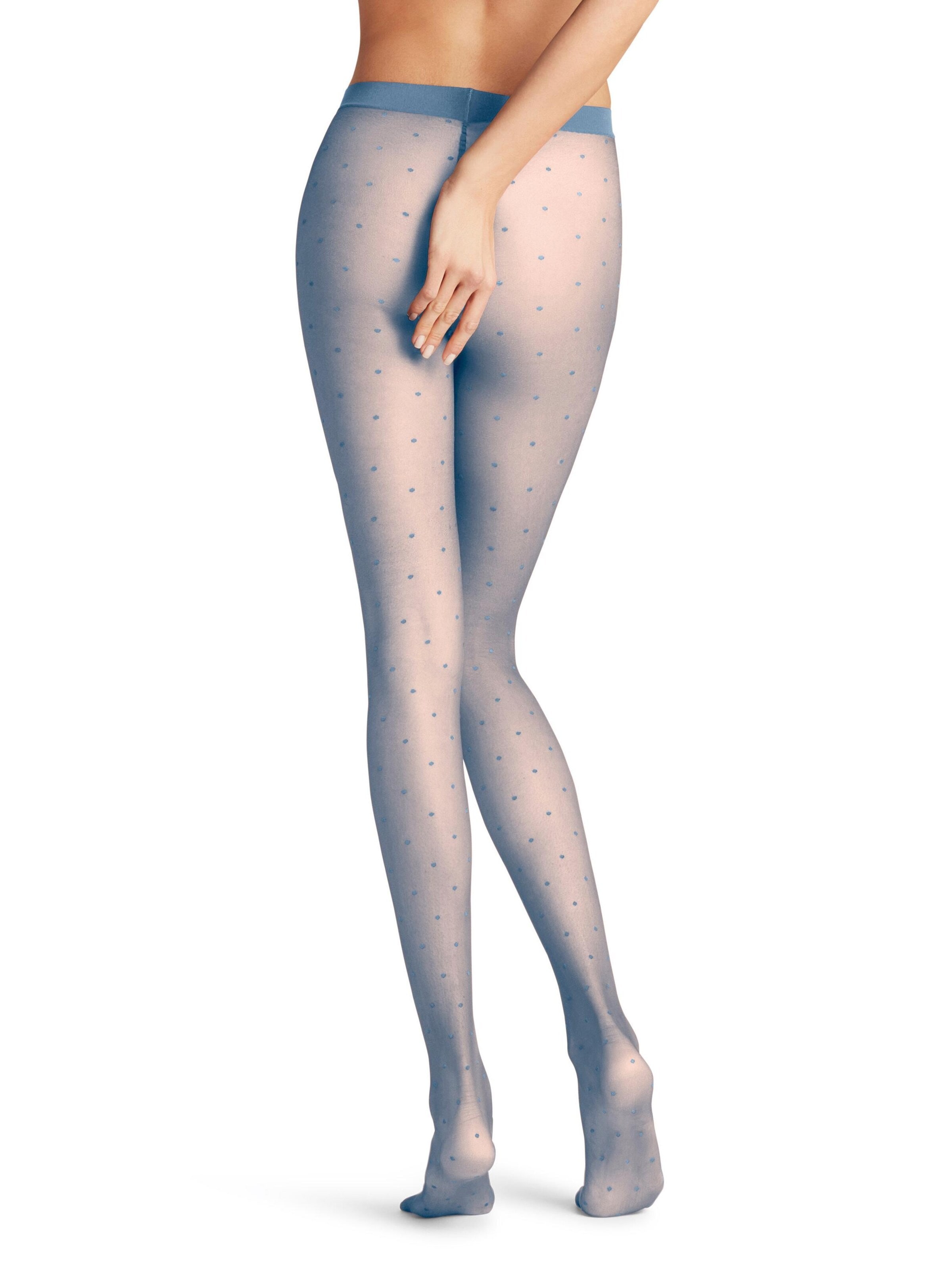 FALKE Tights 'Dot' in Blue