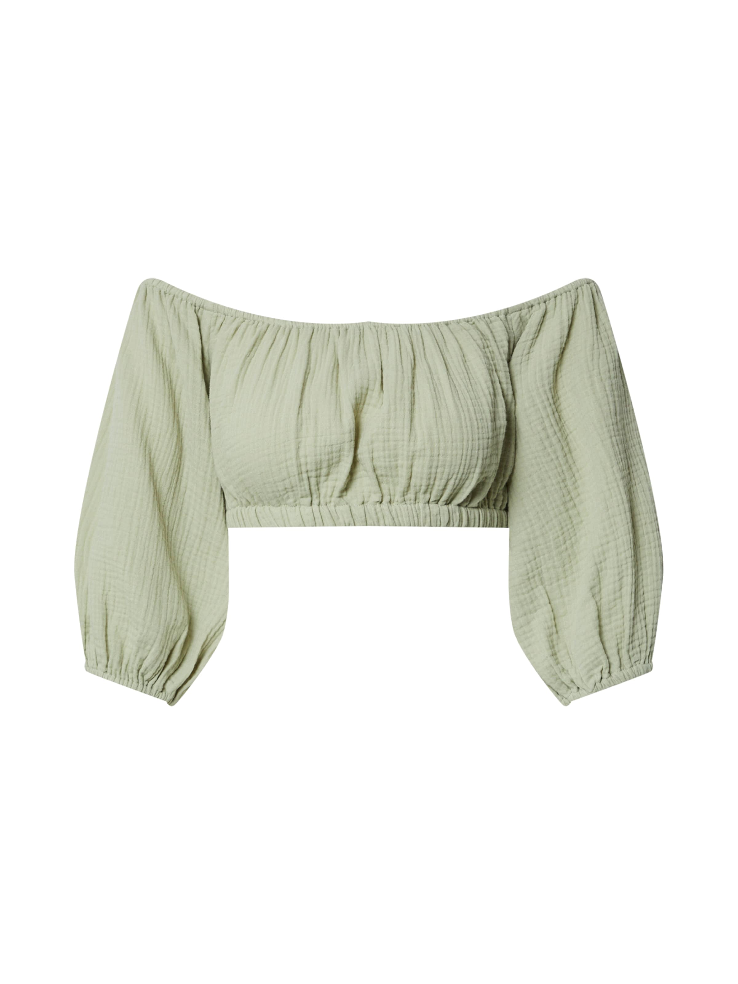 EDITED Bluse 'Nadda' in Grün: Vorderseite