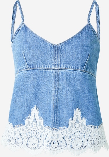 LEVI'S ® Τοπ '90's Denim Cami' σε XS σε μπλε ντένιμ / λευκό, Άποψη προϊόντος