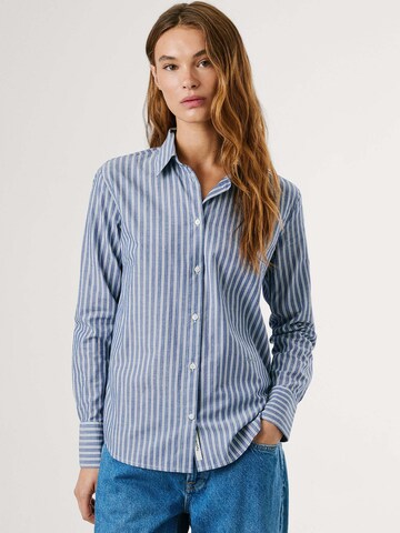 Chemisier 'Lovie' Pepe Jeans en bleu : devant