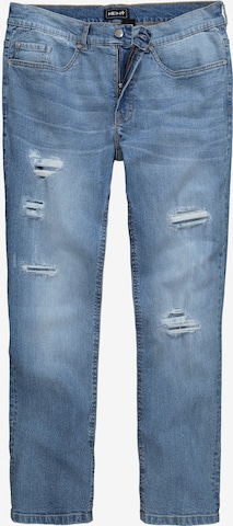 Men Plus Jeans in Blau: Vorderseite