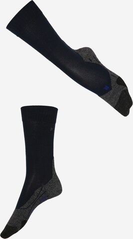 FALKE Athletic Socks in Blue