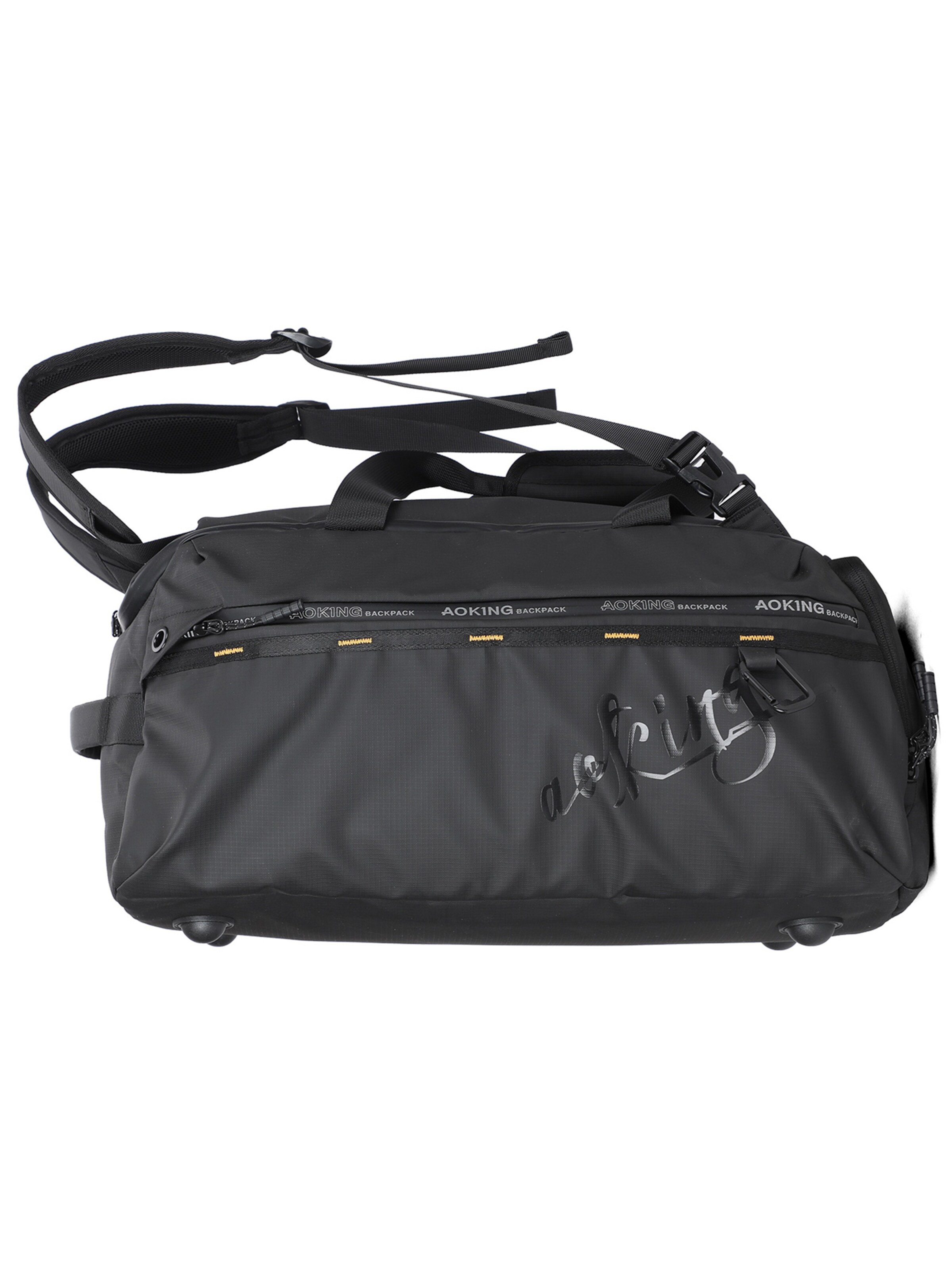 Sac de voyage Aoking en noir : devant