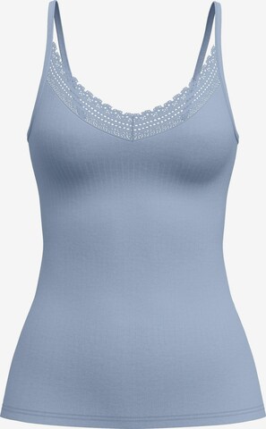 Maglietta intima 'Etude Ajours' di CALIDA in blu: frontale