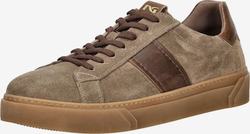 Sneaker bassa di Nero Giardini in marrone: frontale