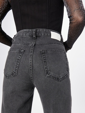 minimum Široke hlačnice Kavbojke 'MIAJA' | črna barva