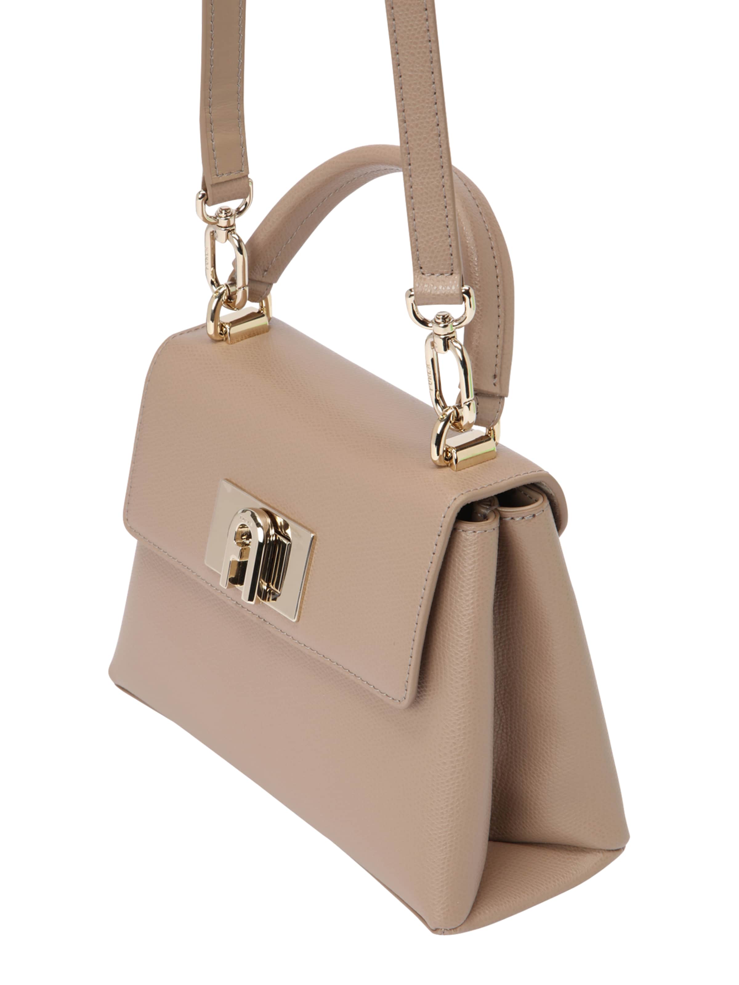 FURLA Дамска чанта в сиво: отпред