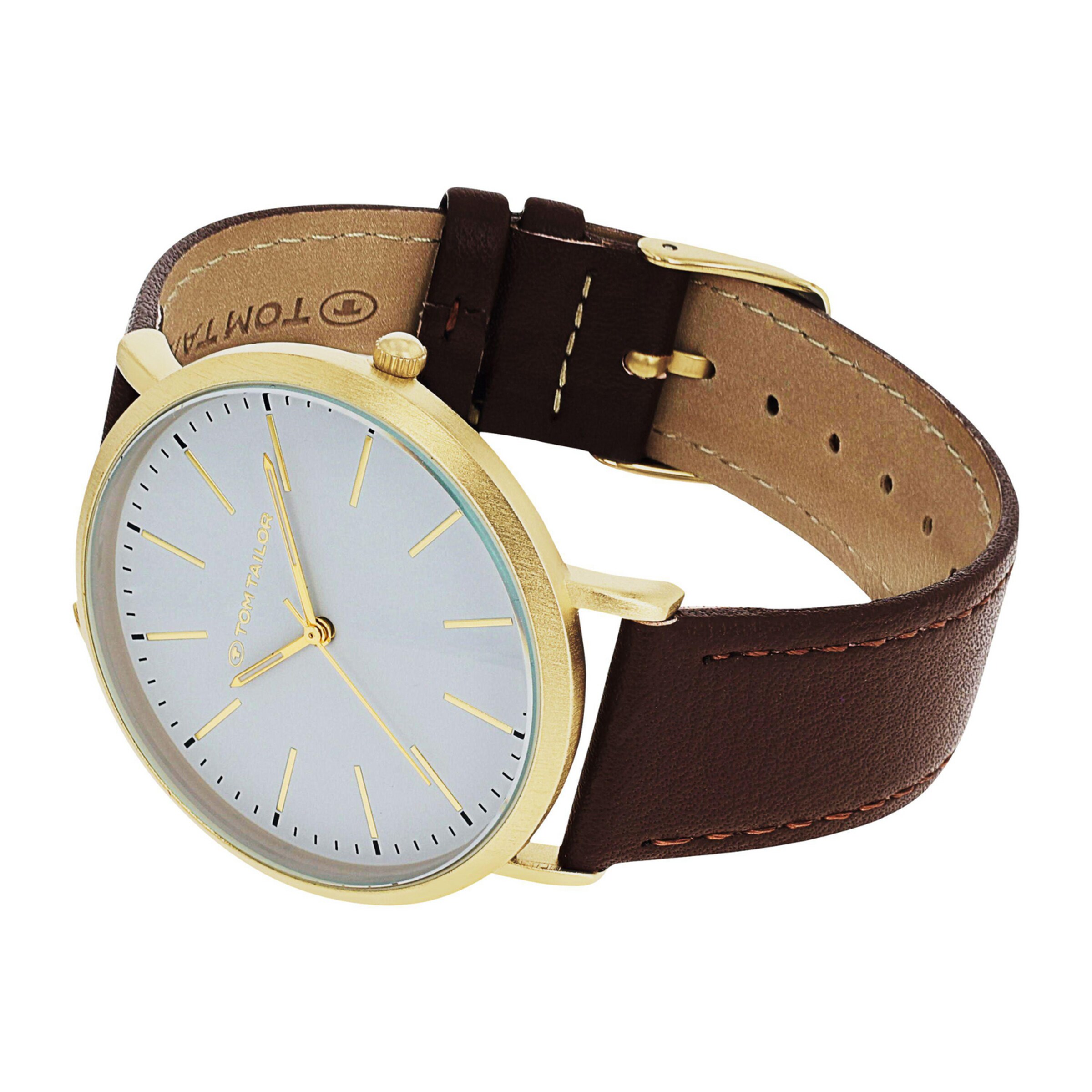 TOM TAILOR Uhr in Braun