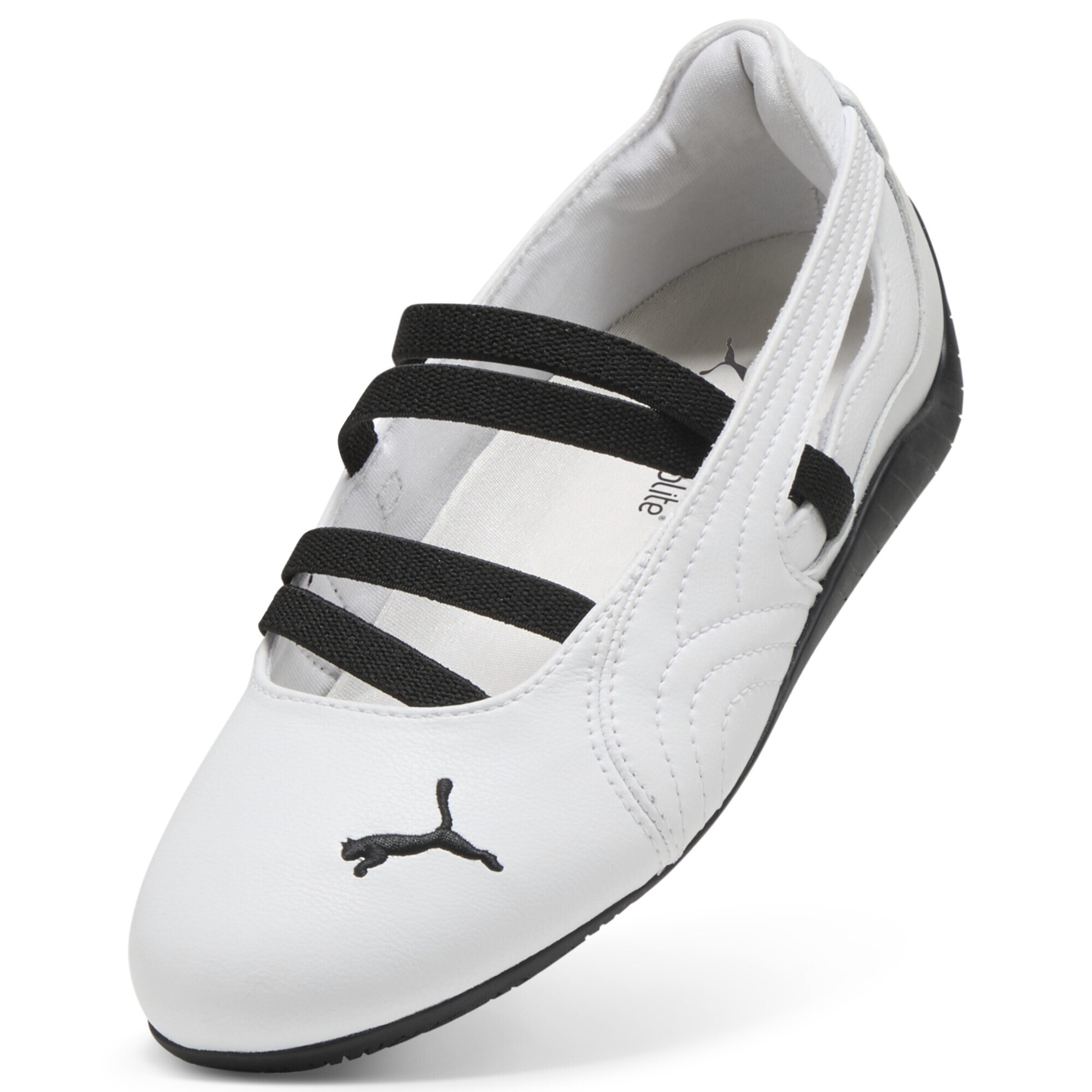 PUMA Ballerina 'Speedcat' in Weiß: Vorderseite
