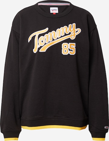 Tommy Jeans - Sweatshirt em preto: frente