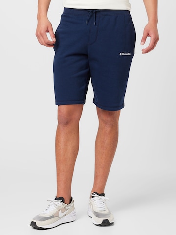 regular Pantaloni di COLUMBIA in blu: frontale
