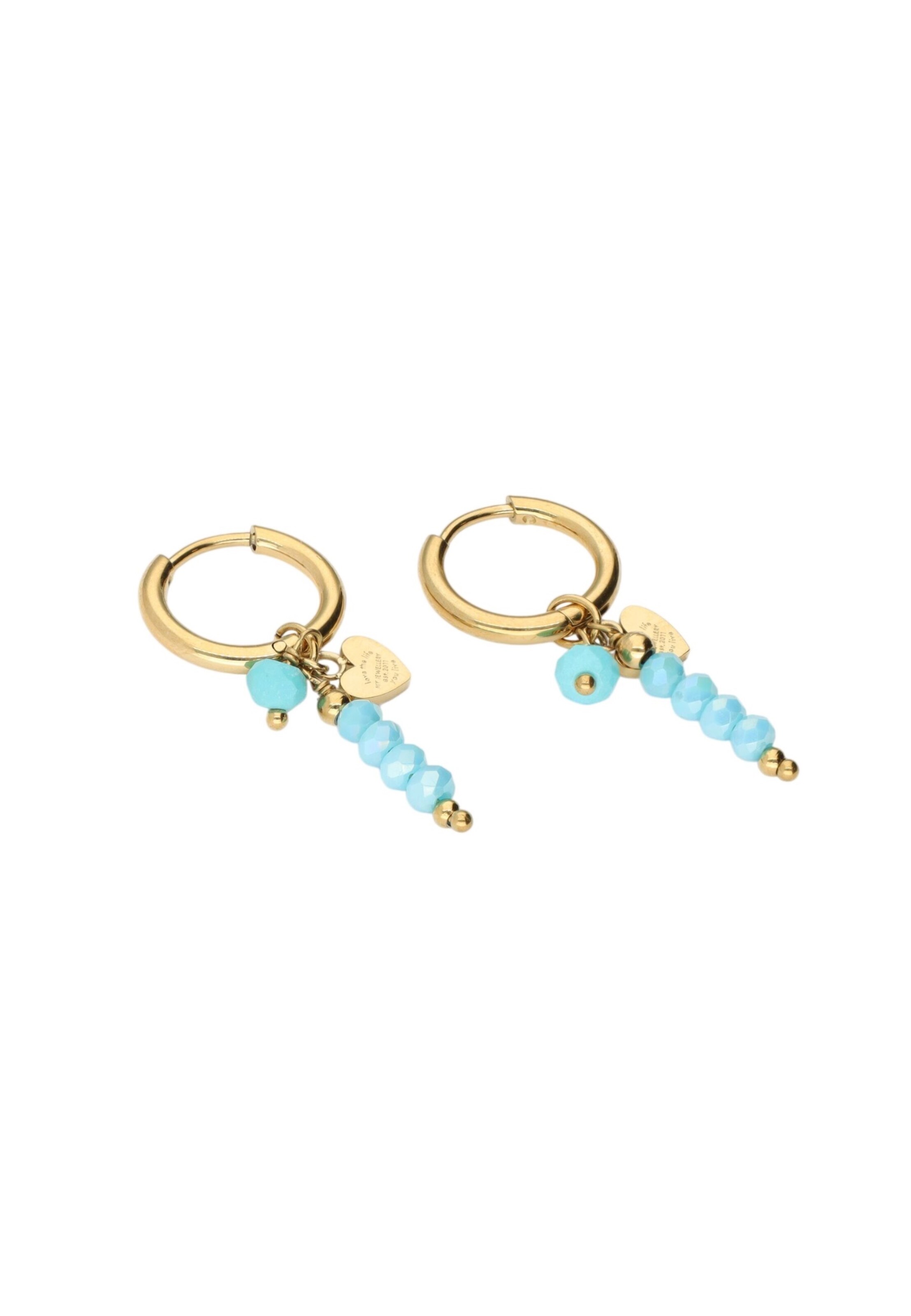 Boucles d'oreilles My Jewellery en bleu