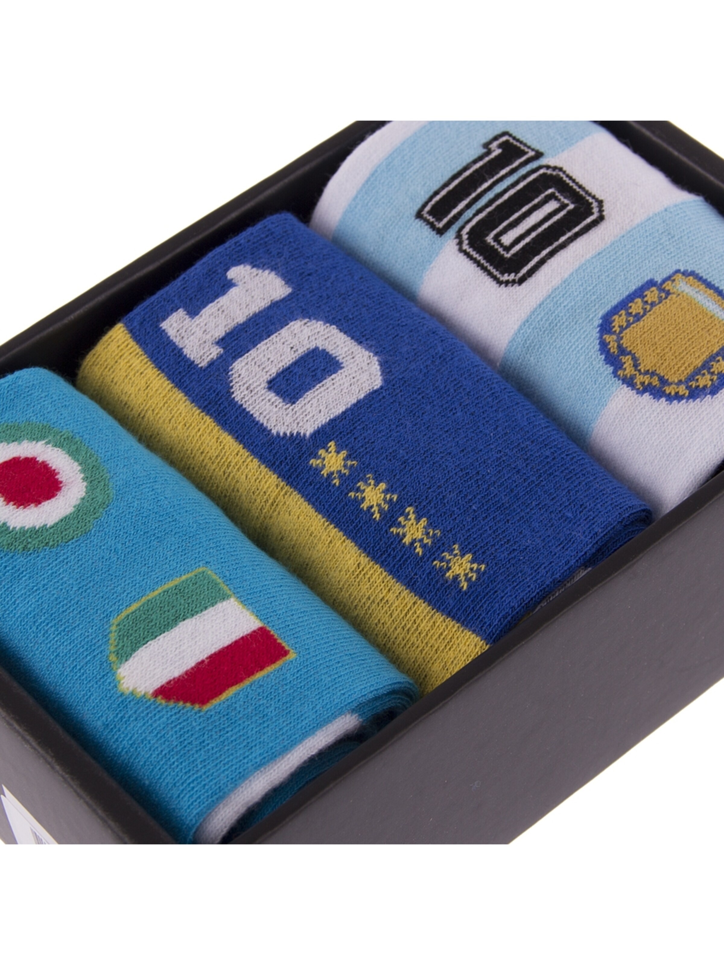 COPA FOOTBALL Kousen 'Maradona X COPA Number 10 Sokken Box' in Zwart