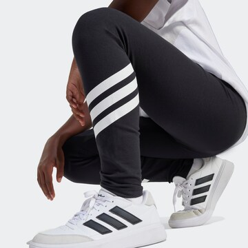 ADIDAS SPORTSWEAR Skinny Fit Спортен панталон в черно