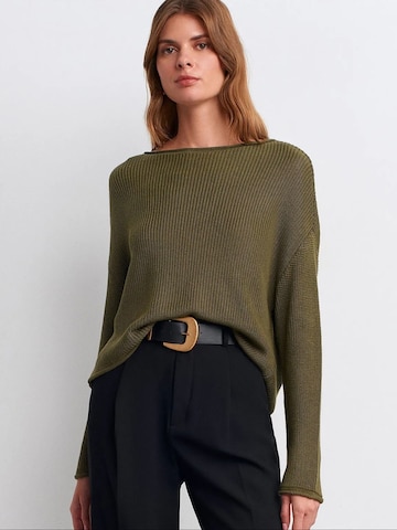 Dilvin - Pullover 'Pullover' em verde: frente