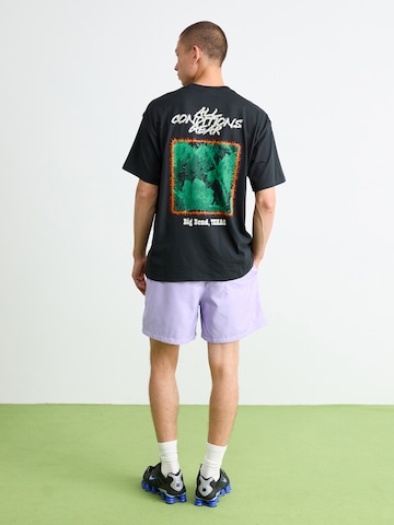 Nike Sportswear Loose fit Trousers 'CLUB' in Purple