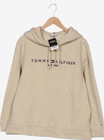 TOMMY HILFIGER Sweatshirt & Zip-Up Hoodie in XXXL in Beige: front