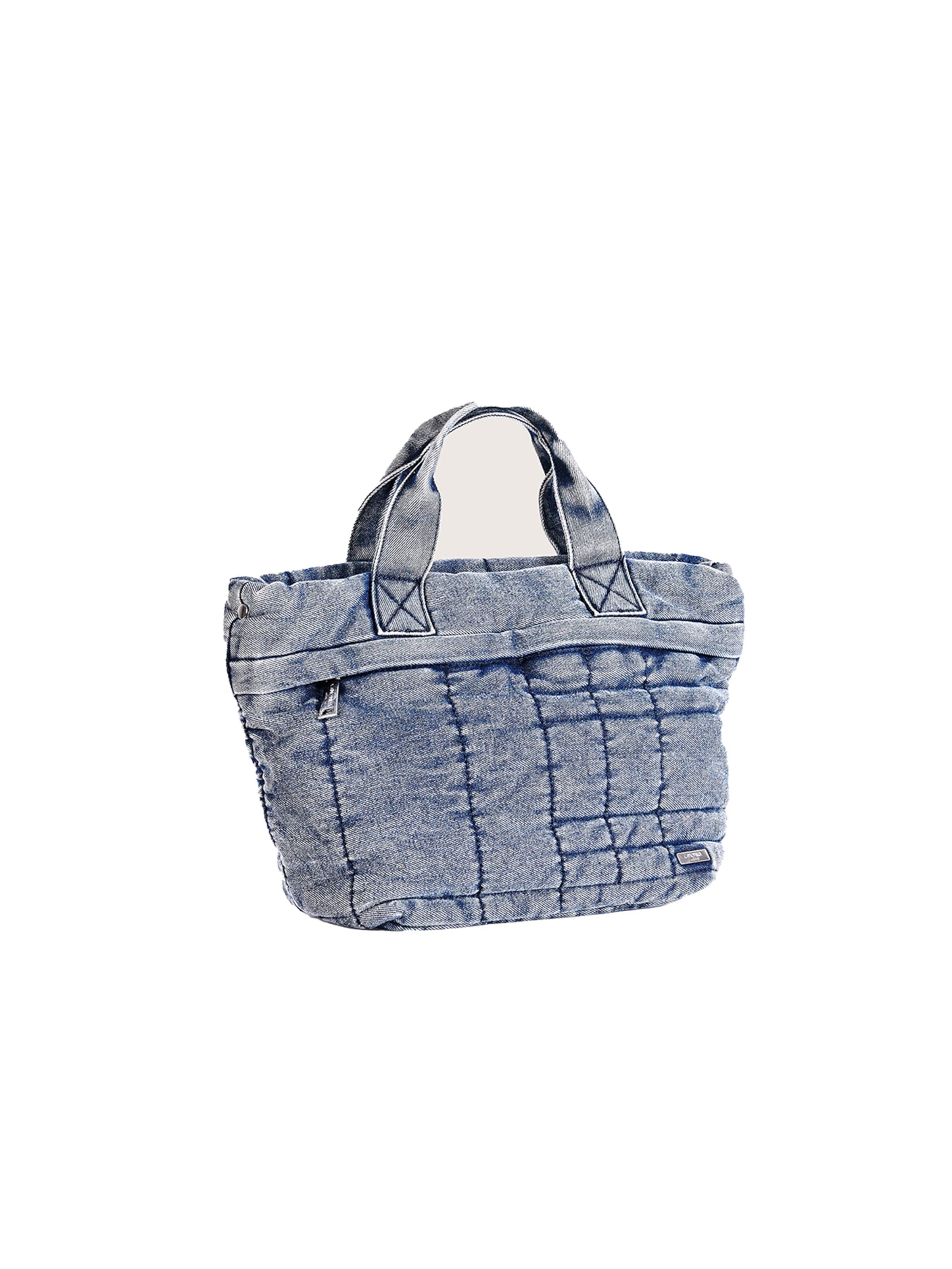 Camomilla Italia Schoudertas in Blauw: voorkant