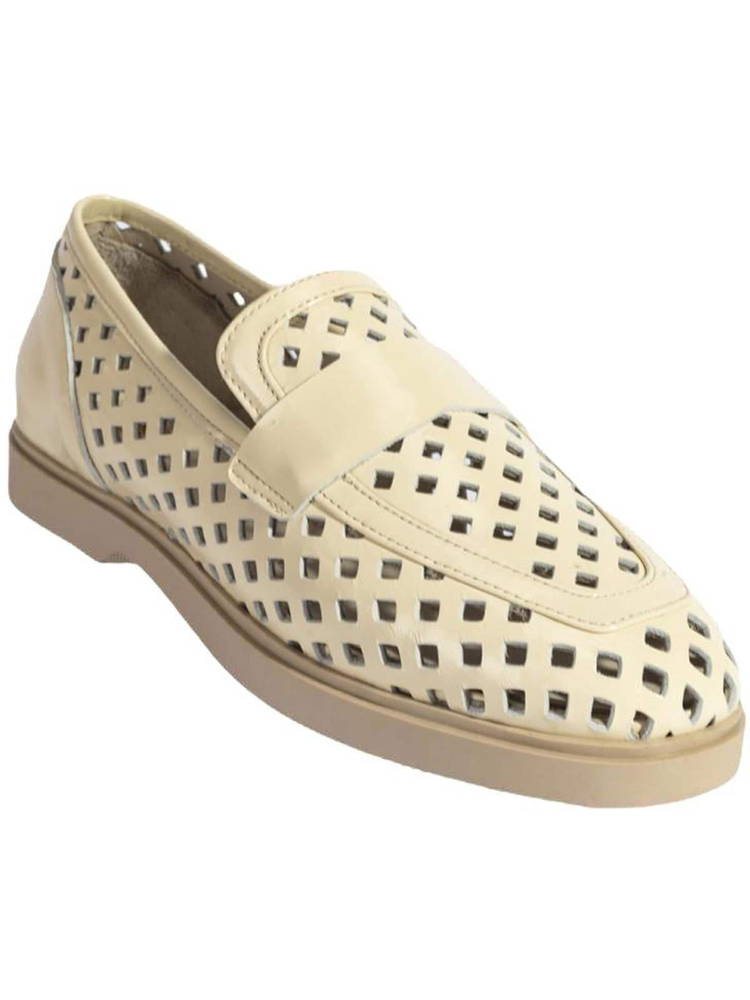 Desa Moccasins 'Slip-Ons' in Beige